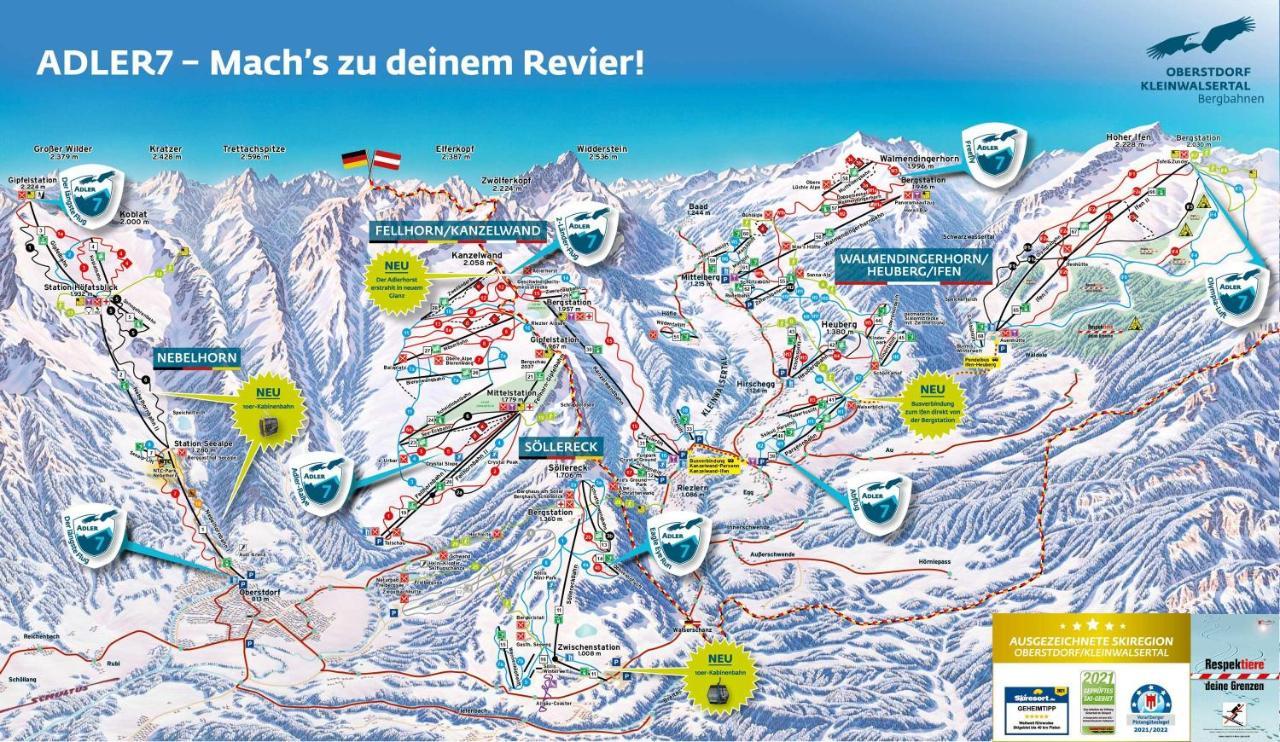Bergfex Gaisalphorn Mit Sommer-Bergbahnticket Oberstdorf Eksteriør billede